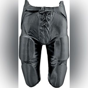 NWOT - Martin Sports Integrated Dazzle Youth Football Pants - Black Small